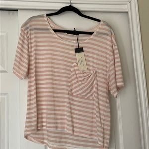 Sanctuary Oversized Stripes Boyfriend Tee